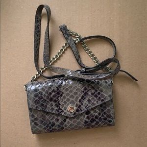 Michael Kors snake skin mini bag